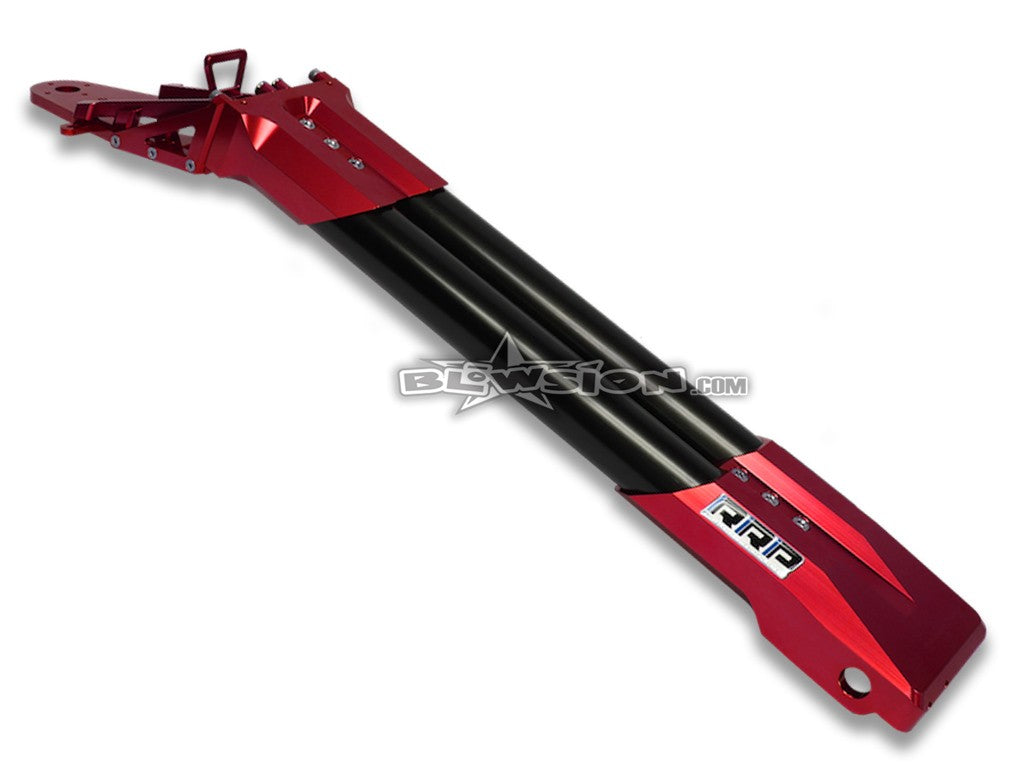 RRP Billet Aluminum Handlepole - Red/Black