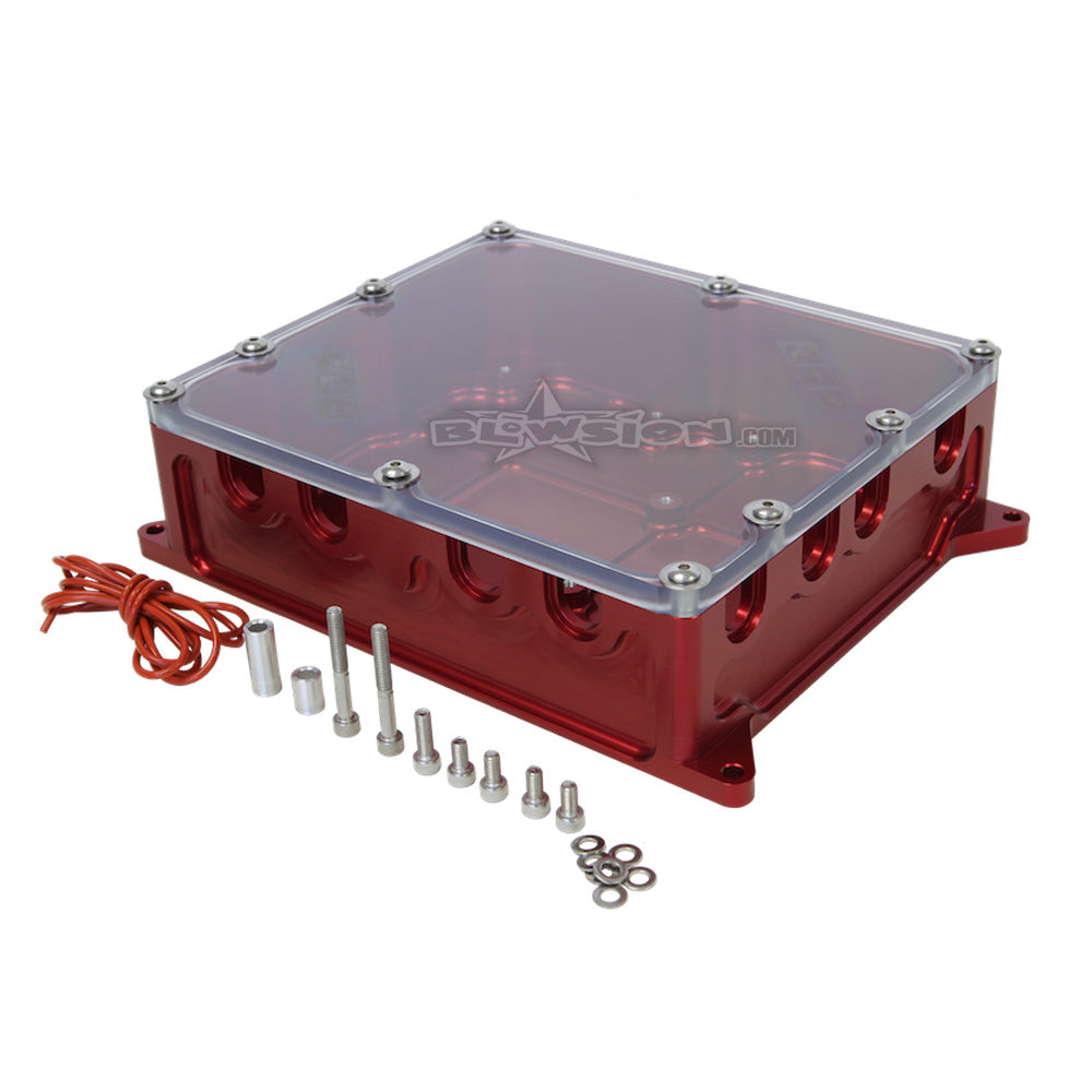 RRP BILLET ELECTRICAL BOX RED