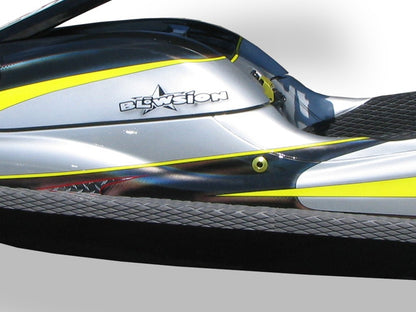 Side Rail Turf Kit - Kawasaki SXR 800 (Installed)