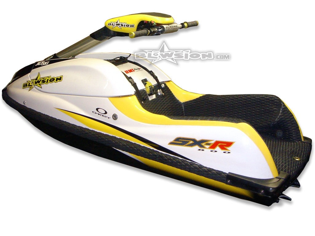 Side Rail Turf Kit - Kawasaki SXR 800 (Installed)